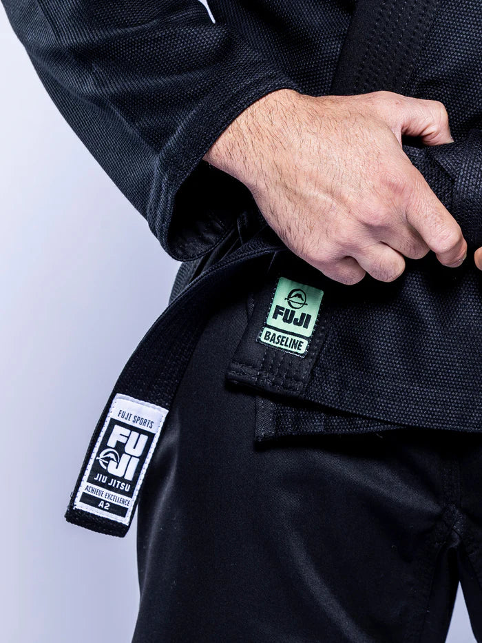 FUJI Baseline 2.0 Slim Fit BJJ Gi - Schwarz