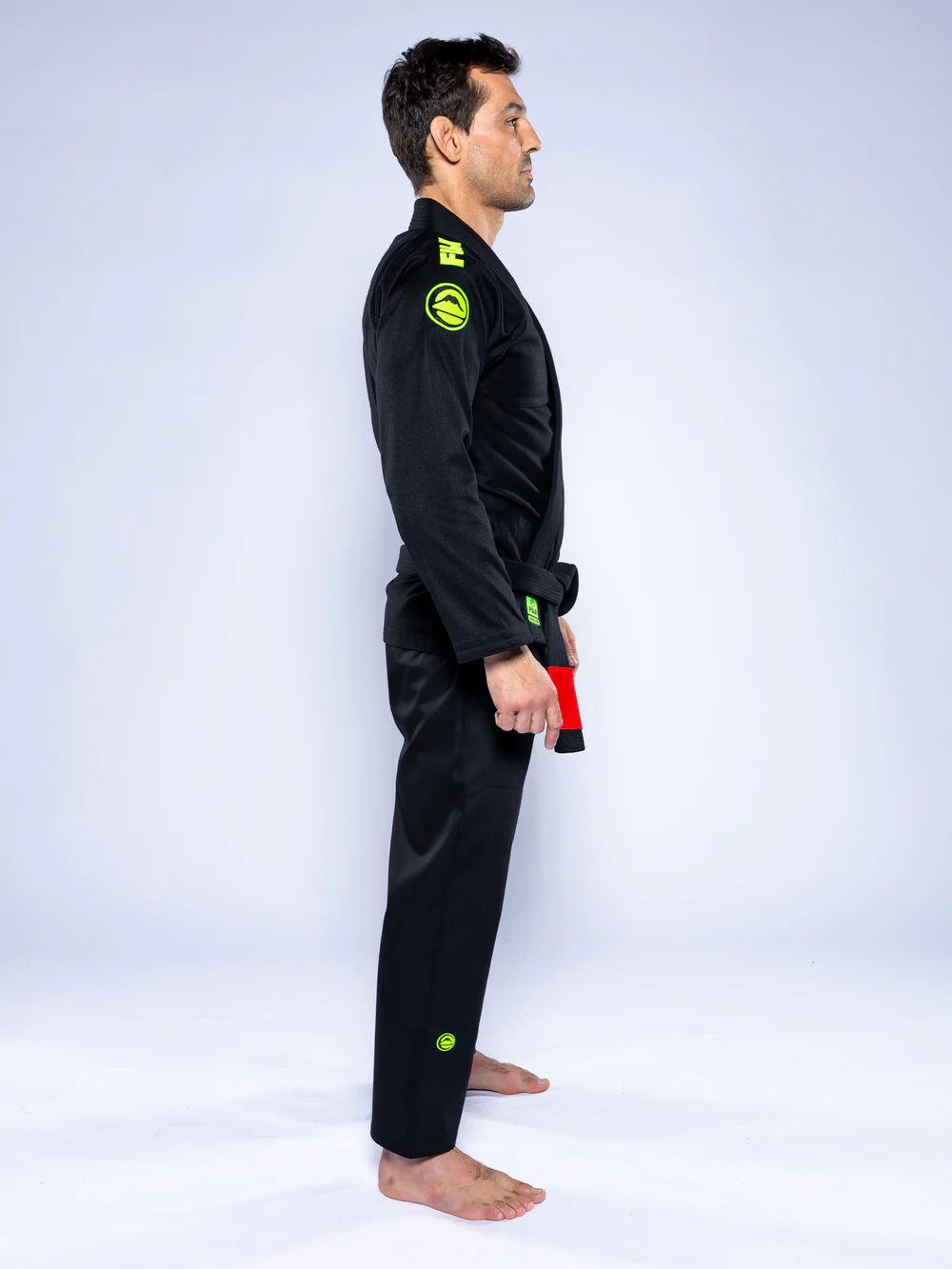 FUJI Baseline 2.0 Slim Fit BJJ Gi - Schwarz-Grün