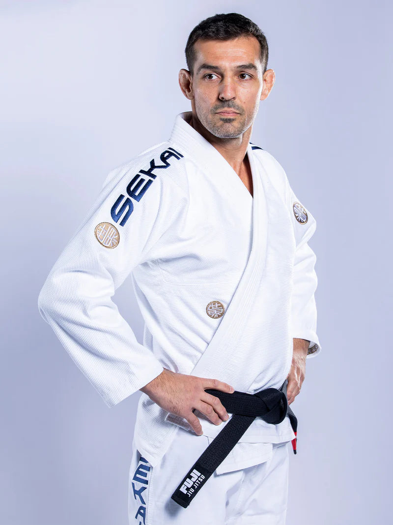 FUJI SEKAI 3.0 BJJ Gi - Weiss - FIGHTWEAR