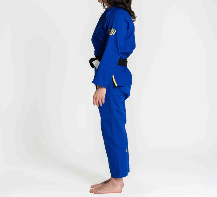 Kimono de JJB FUJI Flow-Tech pour femme - Bleu/Or