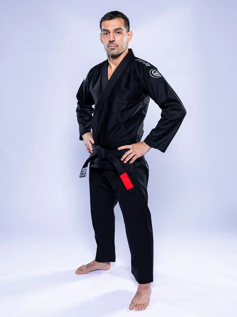 FUJI Baseline 2.0 Slim Fit BJJ Gi - Schwarz-Grau