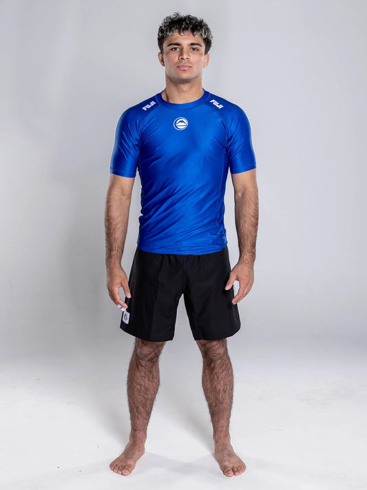 FUJI Baseline 2.0 Short Sleeve Rashguard - Navy - FIGHTWEAR