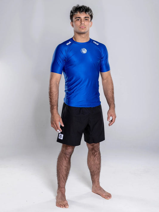 FUJI Baseline 2.0 Short Sleeve Rashguard - Navy - FIGHTWEAR