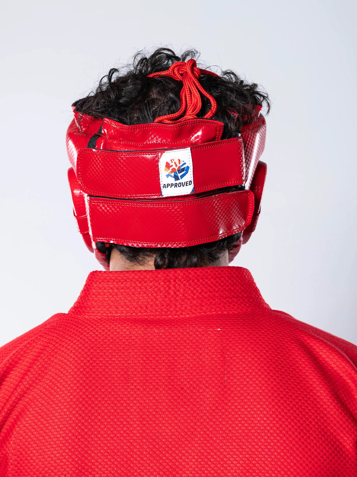 FUJI FIAS Combat Sambo Kopfschutz - Rot