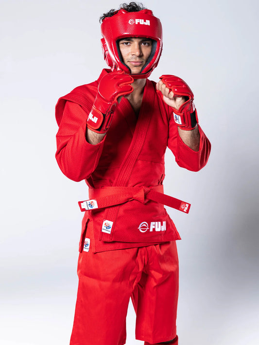 FUJI FIAS Combat Sambo Handschuhe - Rot