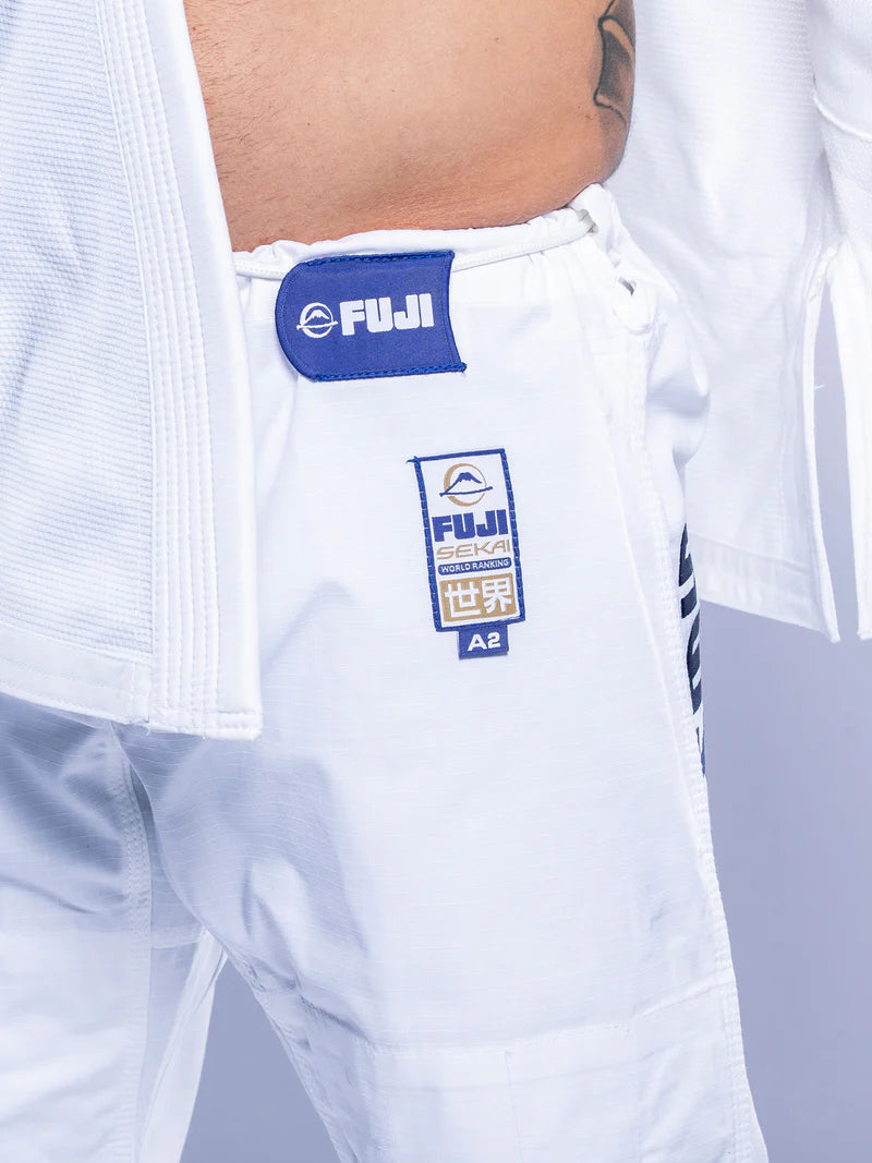 FUJI SEKAI 3.0 BJJ Gi - Weiss - FIGHTWEAR