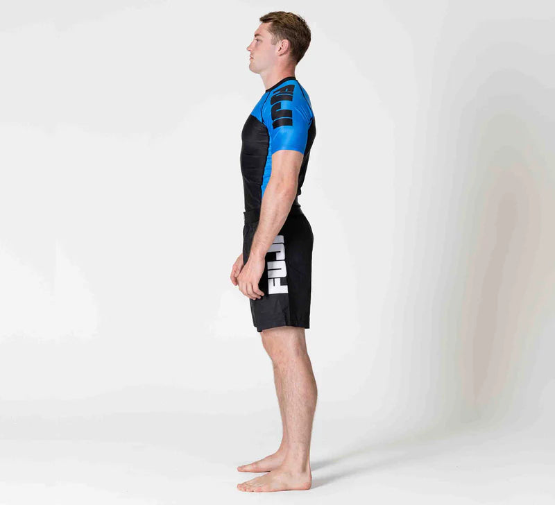 FUJI Competition Ranked Rashguard - Blau