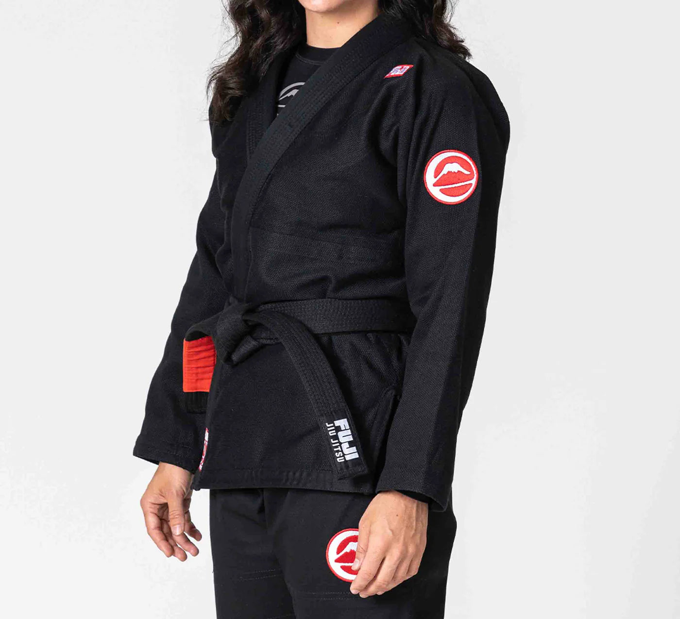 FUJI Womens Competition BJJ Gi - Schwarz