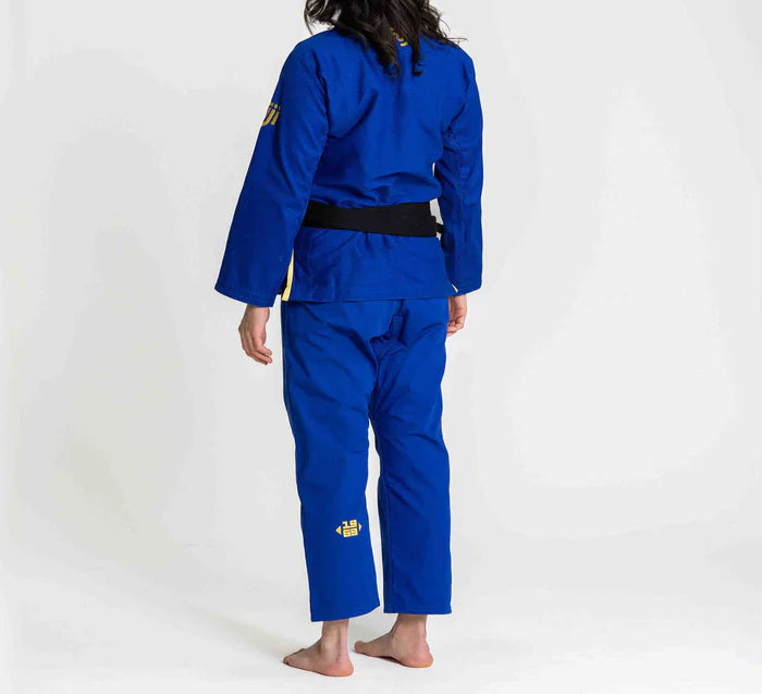 Kimono de JJB FUJI Flow-Tech pour femme - Bleu/Or