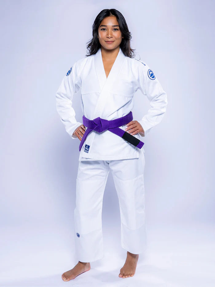 FUJI Womens Baseline 2.0 Slim Fit BJJ Gi - Weiss
