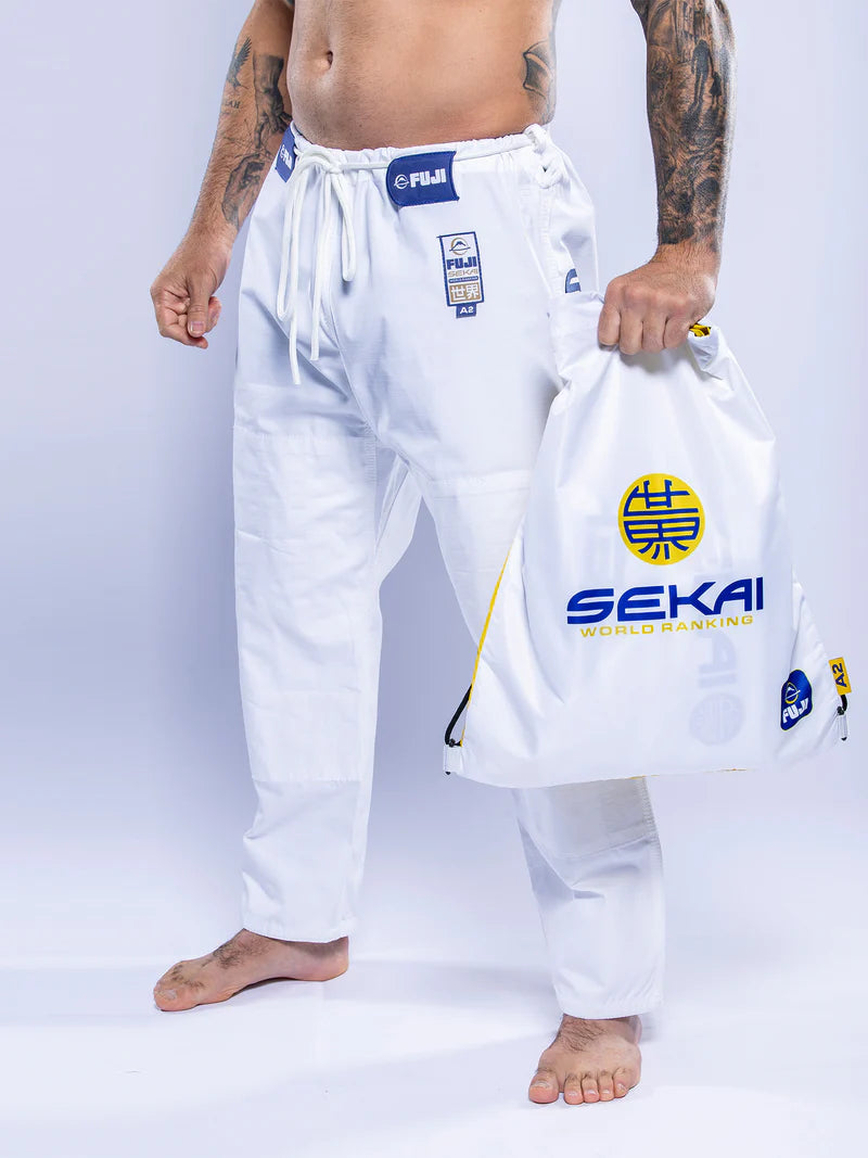 FUJI SEKAI 3.0 BJJ Gi - Weiss - FIGHTWEAR