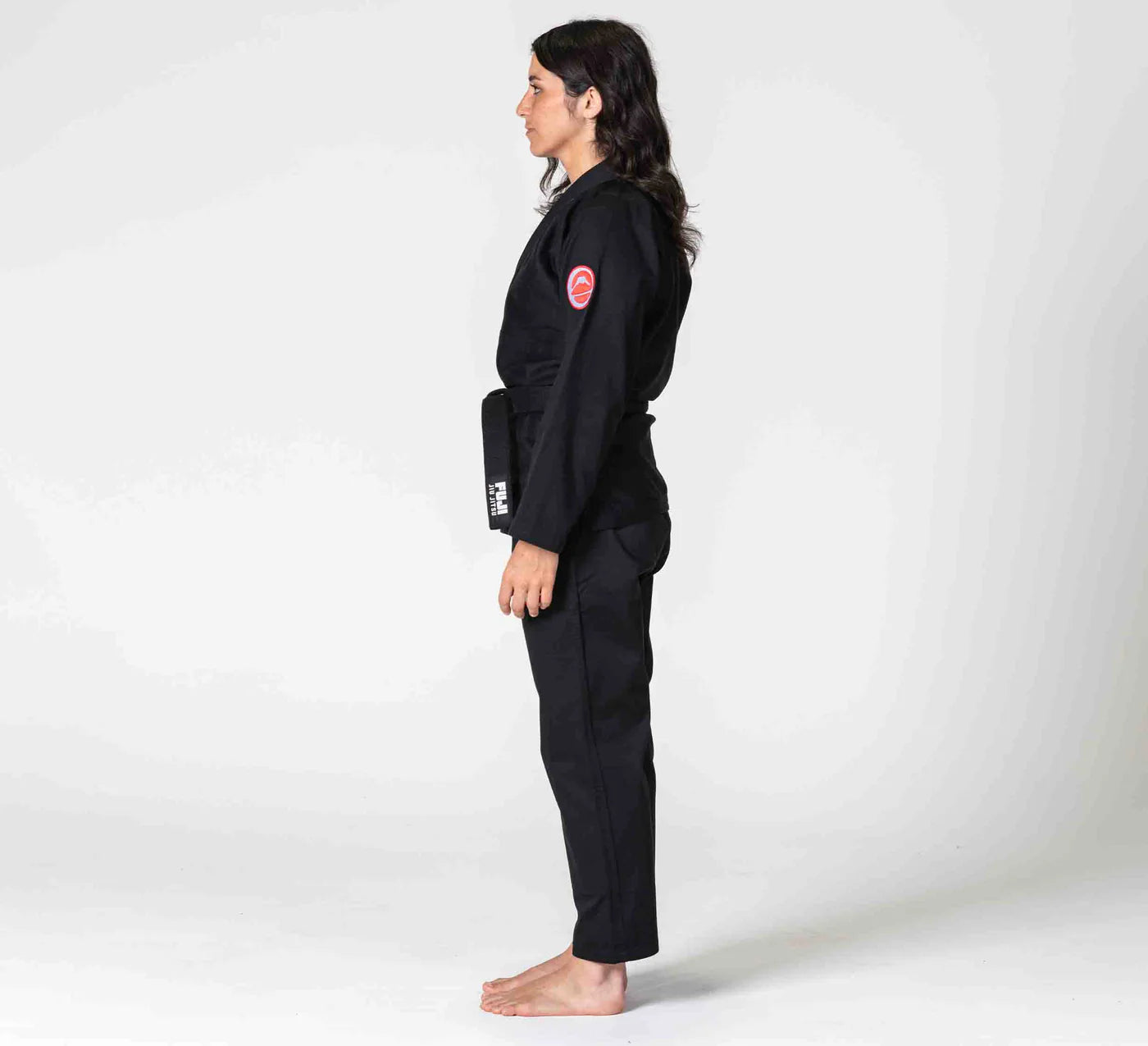 FUJI Womens Competition BJJ Gi - Schwarz