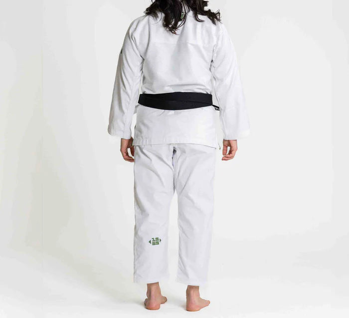 Gi BJJ Flow-Tech da donna FUJI - Bianco