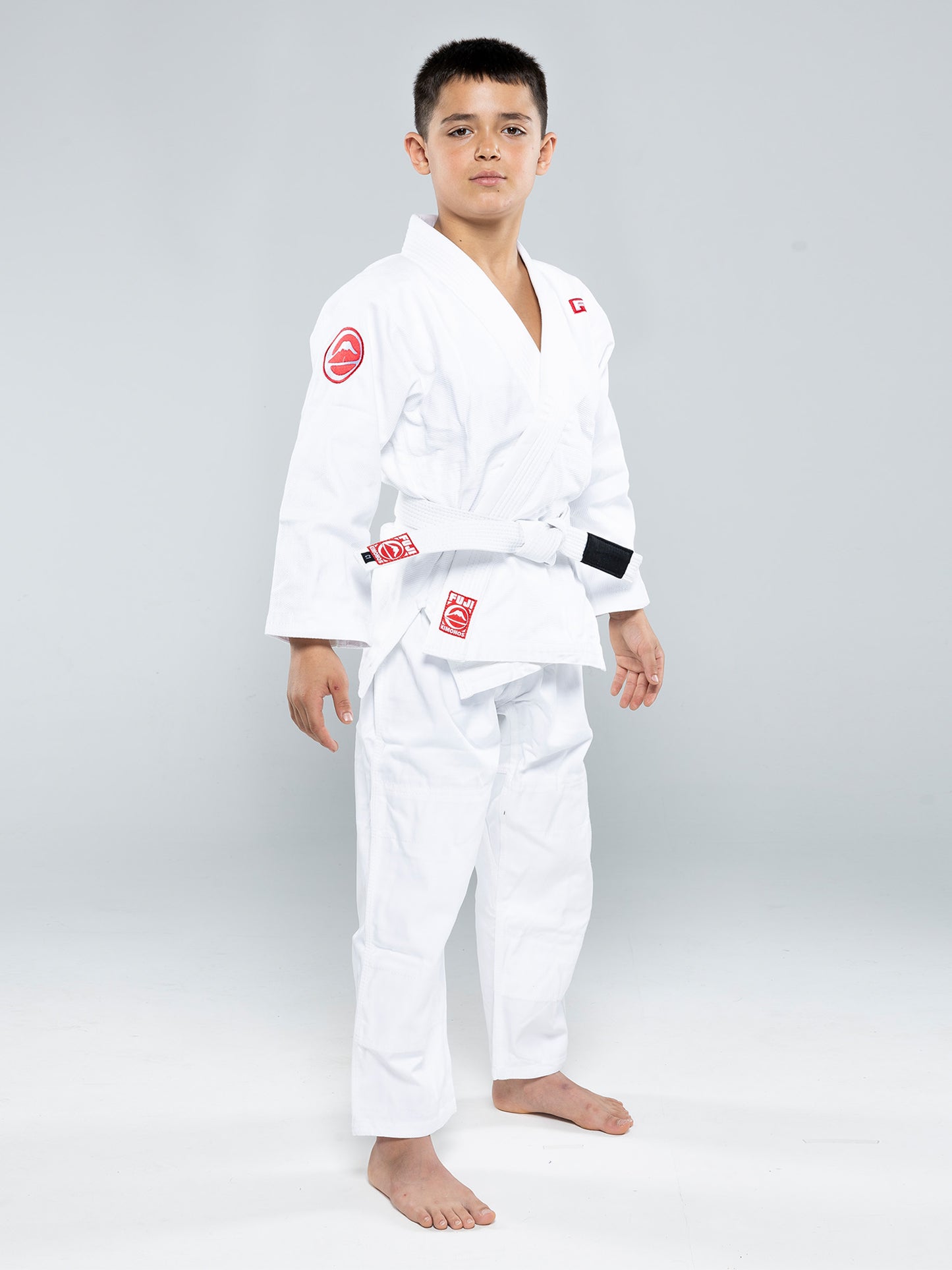 FUJI Kids Competition BJJ Gi - Weiss