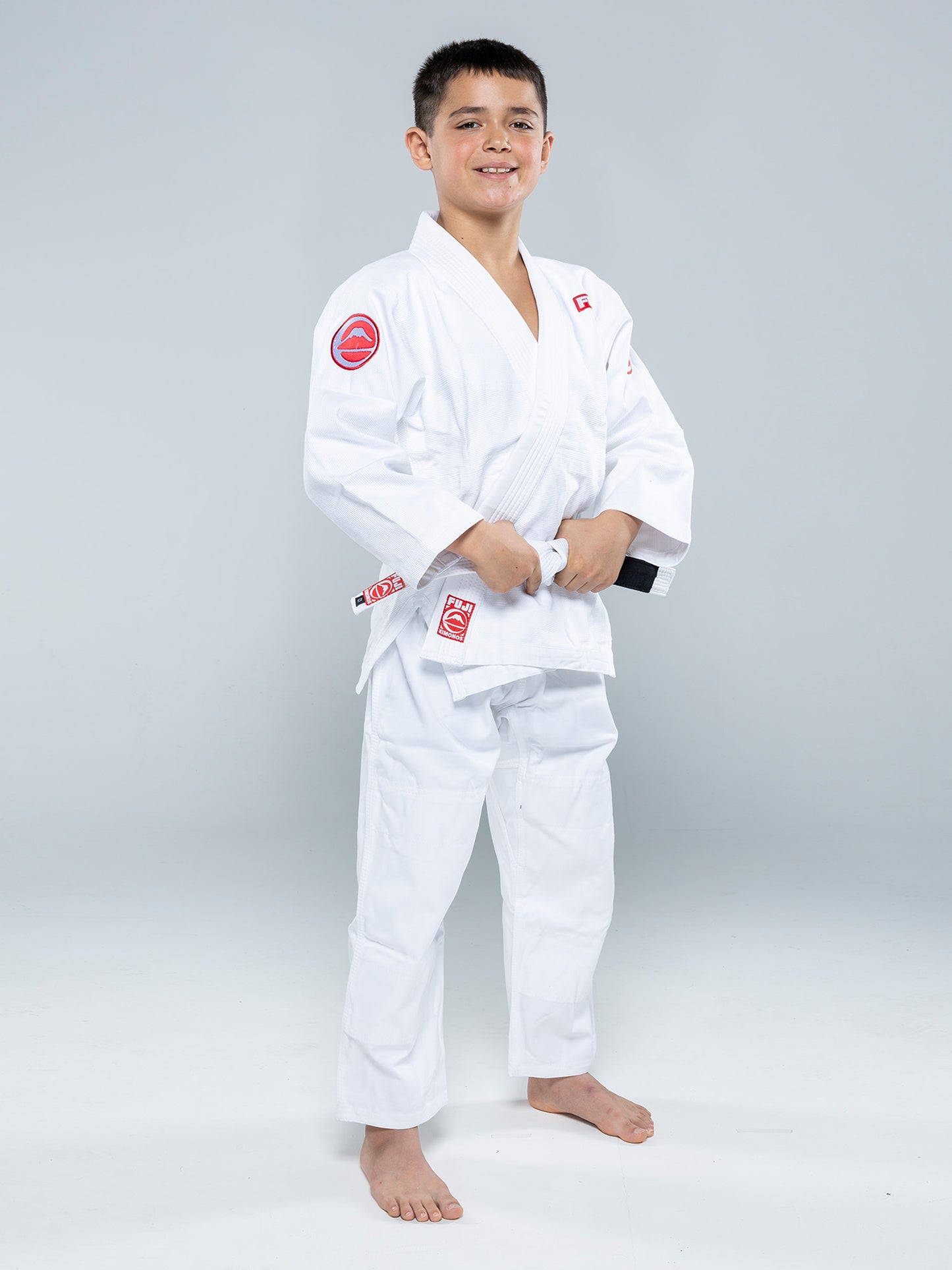 FUJI Kids Competition BJJ Gi - Weiss
