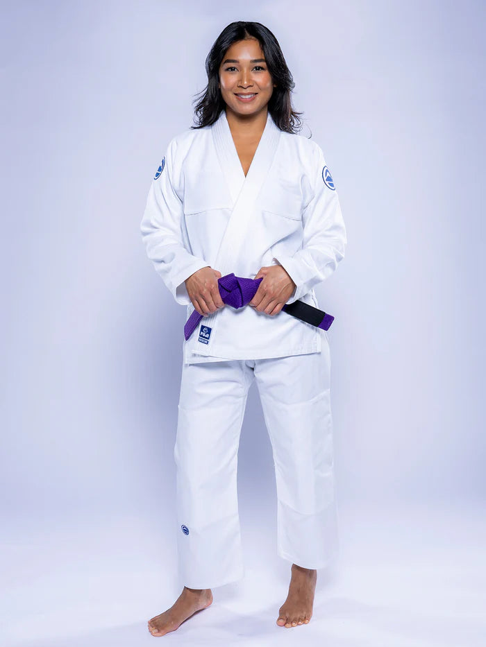 FUJI Womens Baseline 2.0 Slim Fit BJJ Gi - Weiss