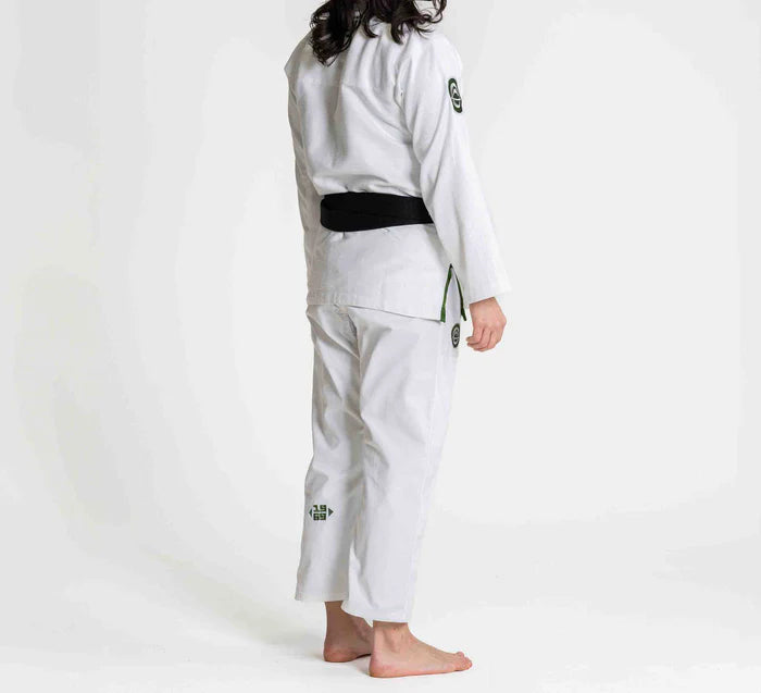 Gi BJJ Flow-Tech da donna FUJI - Bianco