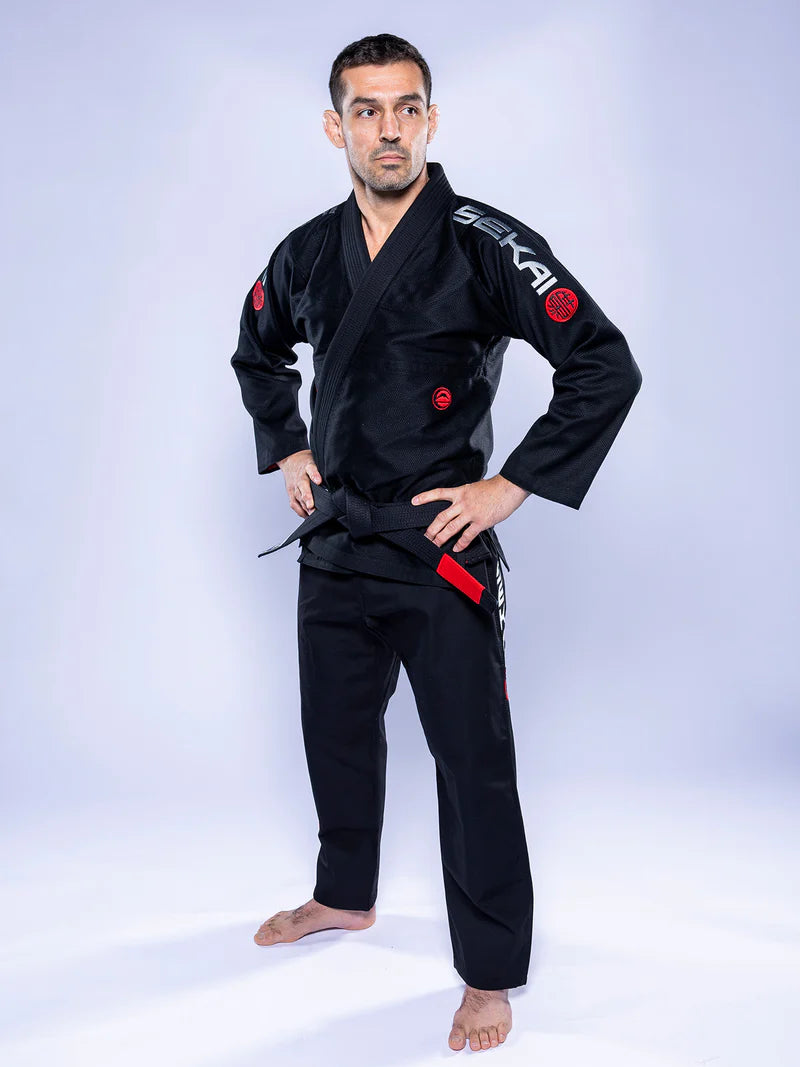 FUJI SEKAI 3.0 BJJ Gi - Schwarz