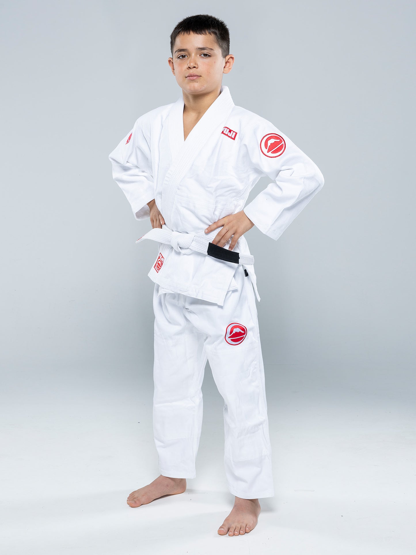 FUJI Kids Competition BJJ Gi - Weiss