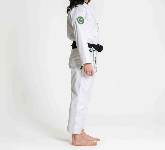 Gi BJJ Flow-Tech da donna FUJI - Bianco