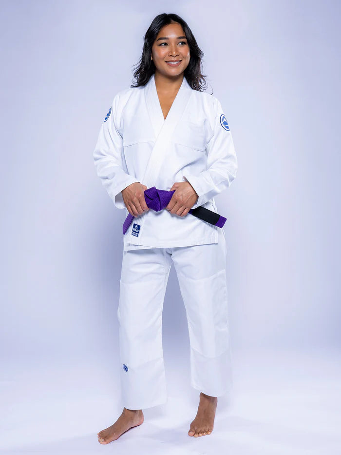 FUJI Womens Baseline 2.0 Slim Fit BJJ Gi - Weiss