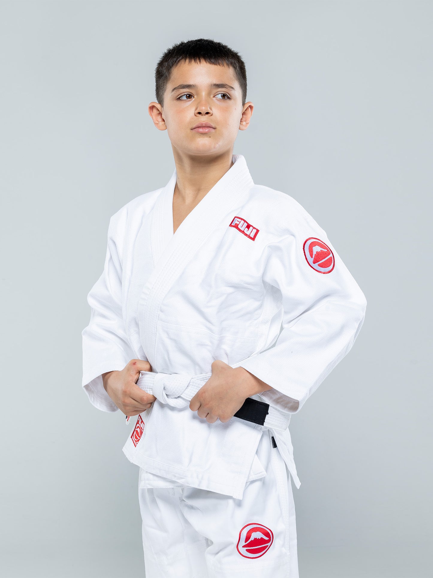FUJI Kids Competition BJJ Gi - Weiss