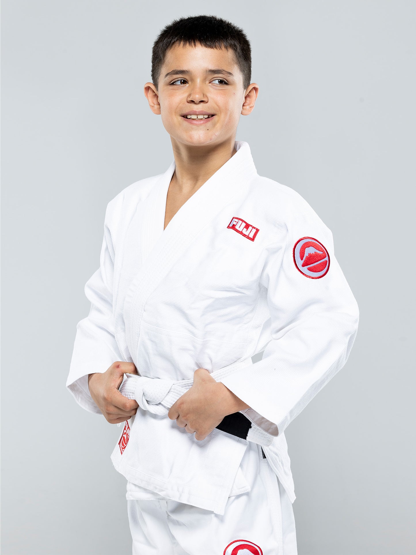FUJI Kids Competition BJJ Gi - Weiss