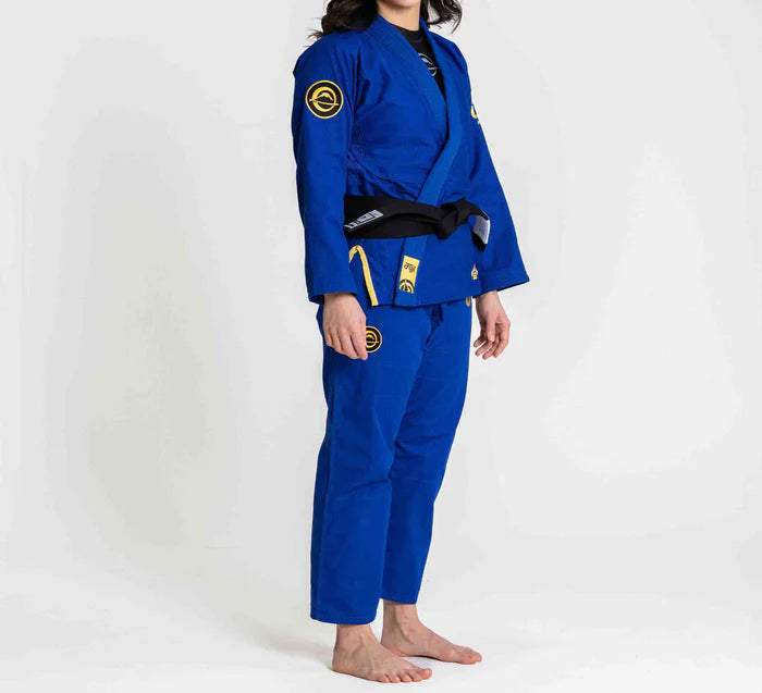 Kimono de JJB FUJI Flow-Tech pour femme - Bleu/Or