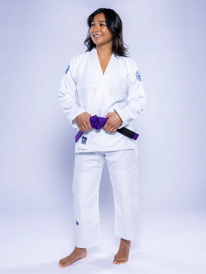 FUJI Womens Baseline 2.0 Slim Fit BJJ Gi - Weiss