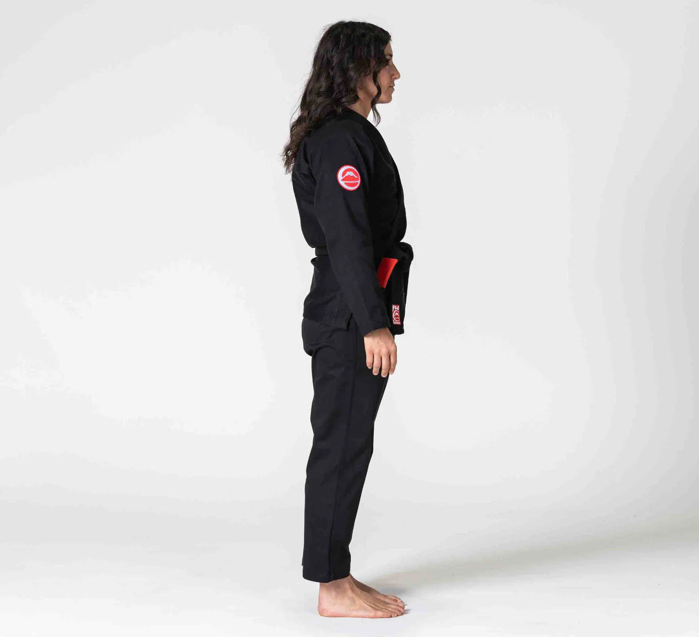 FUJI Womens Competition BJJ Gi - Schwarz