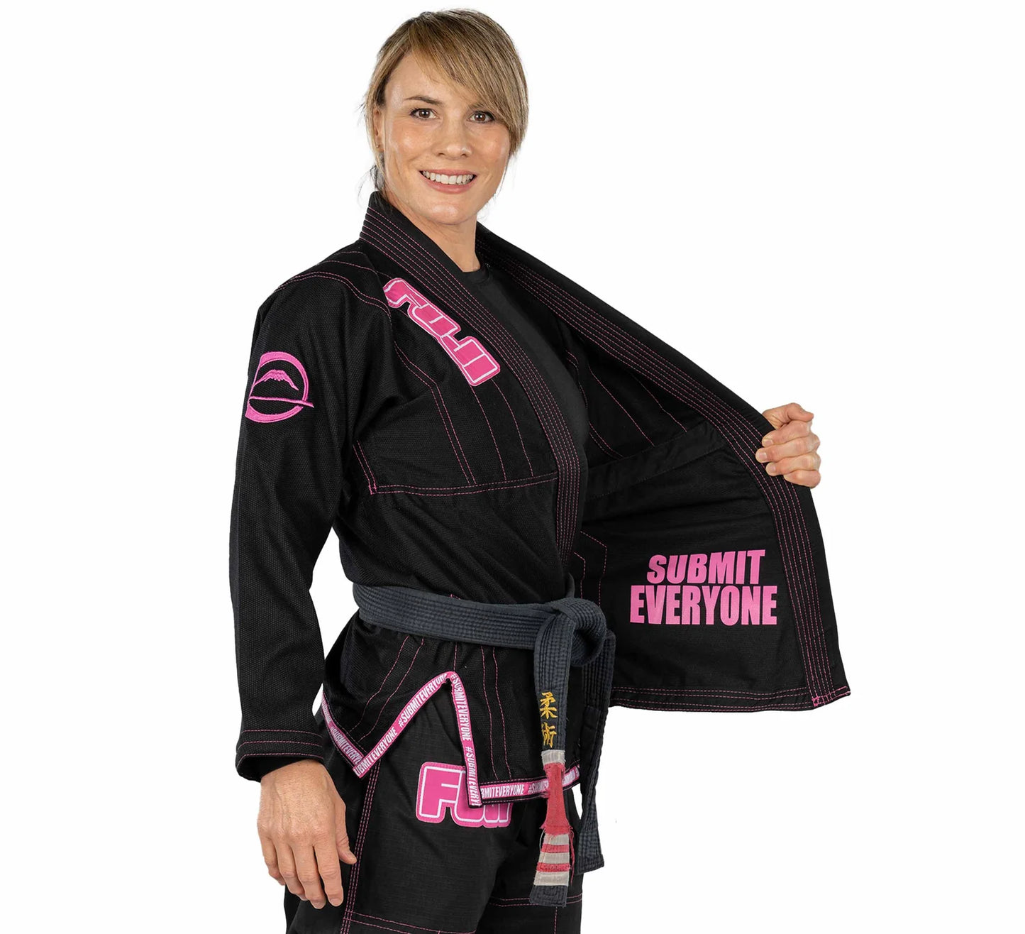 Kimono de JJB FUJI Submit Everyone pour femme - Rose