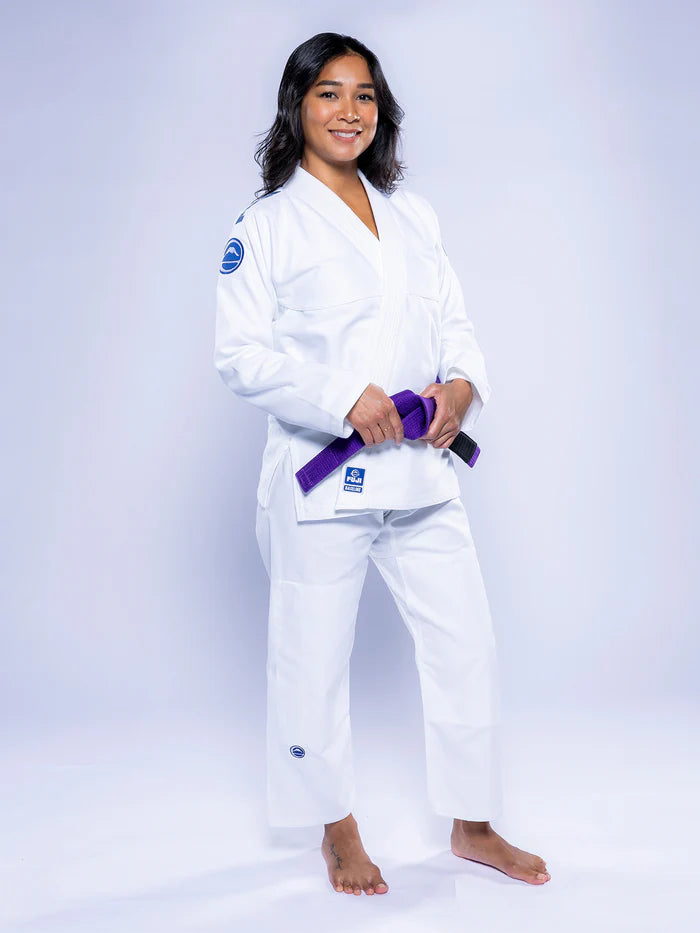 FUJI Womens Baseline 2.0 Slim Fit BJJ Gi - Weiss