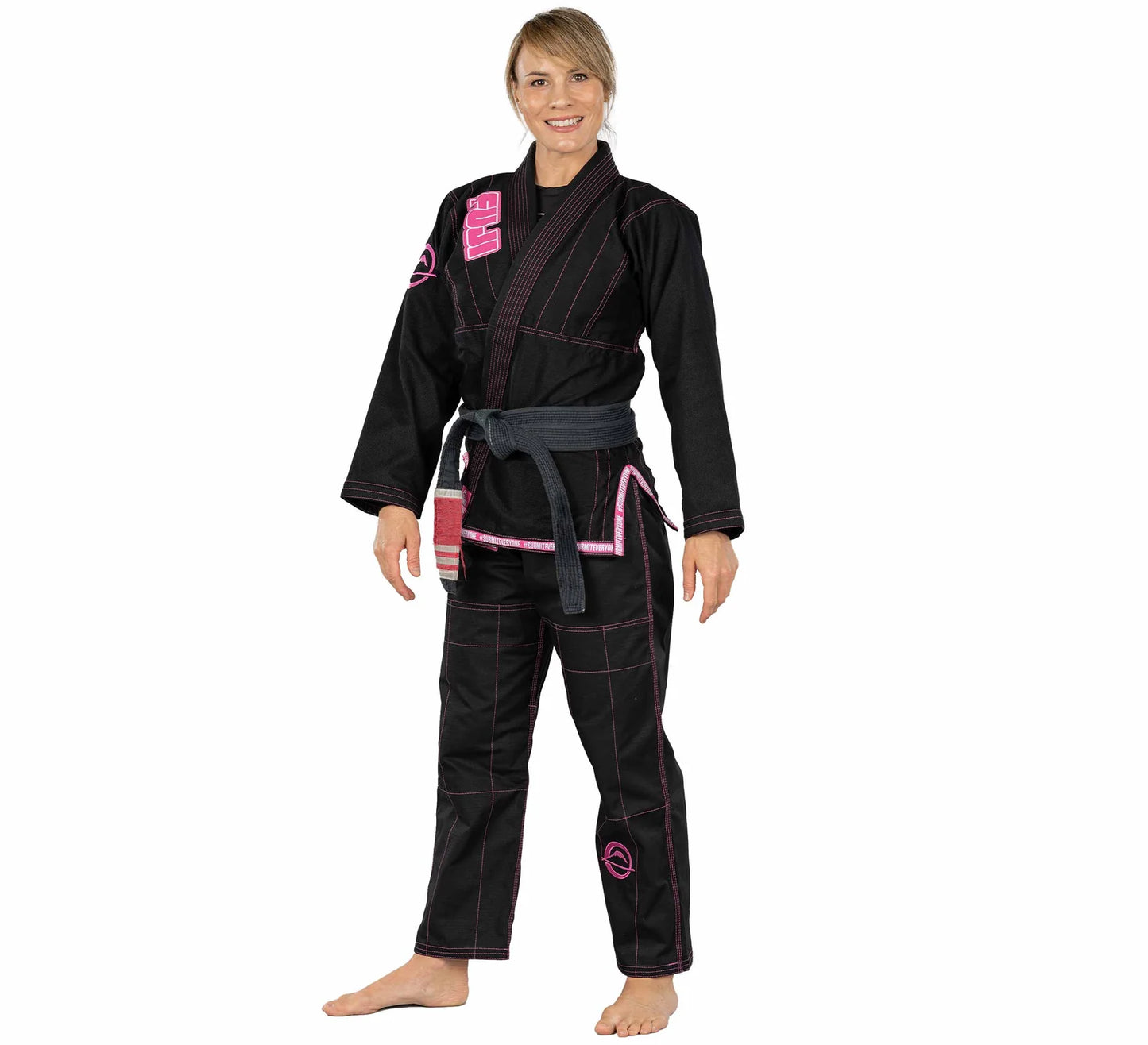 Kimono de JJB FUJI Submit Everyone pour femme - Rose