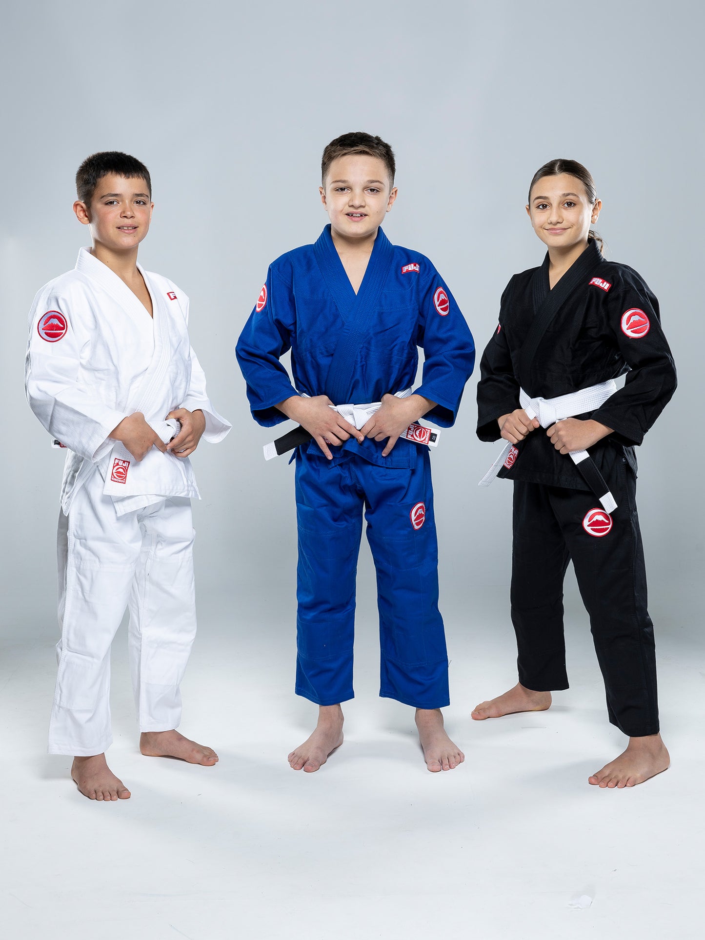 FUJI Kids Competition BJJ Gi - Weiss