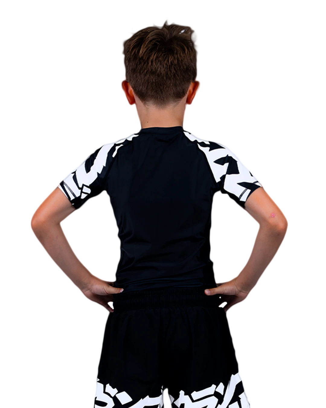 Scramble Baka Rashguard Kids - Schwarz