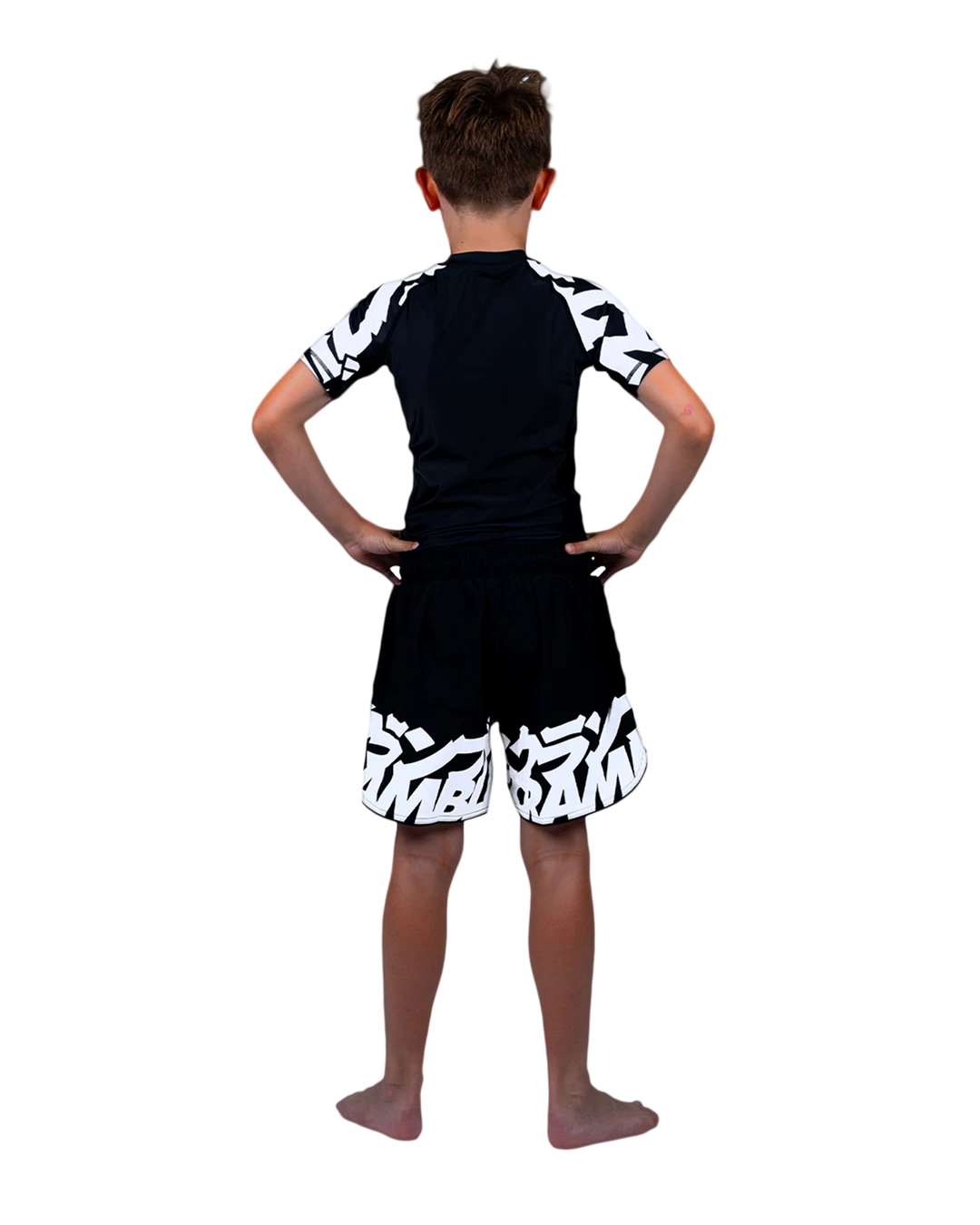 Scramble Baka Rashguard Kids - Schwarz