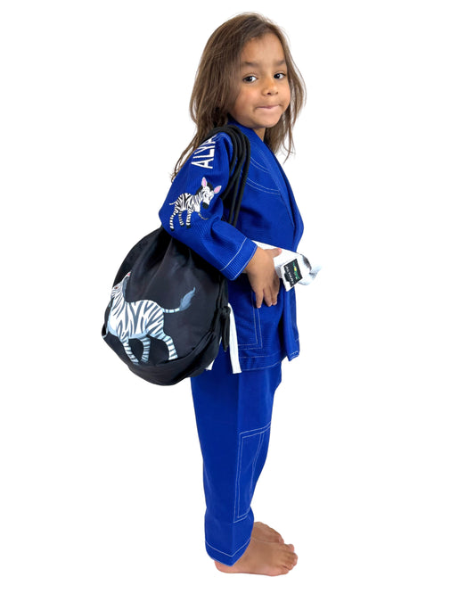 ALYART Kids Zebra Jiu Jitsu Gi