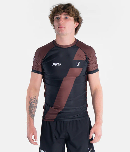 Rashguard Progress Vasco Classé - Marron