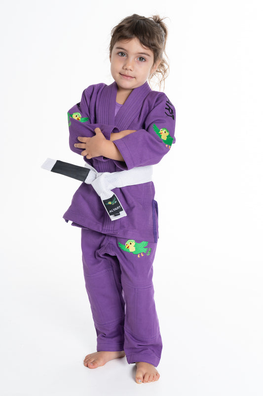 ALYART Kids Papagei Jiu Jitsu Gi