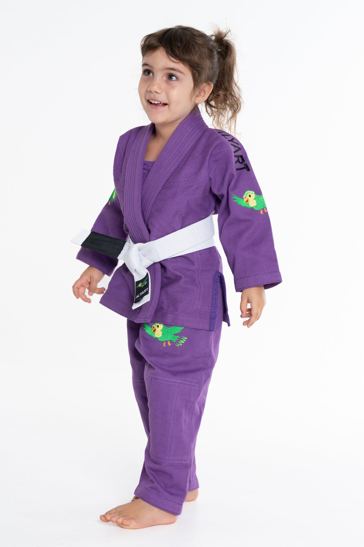 ALYART Kids Papagei Jiu Jitsu Gi