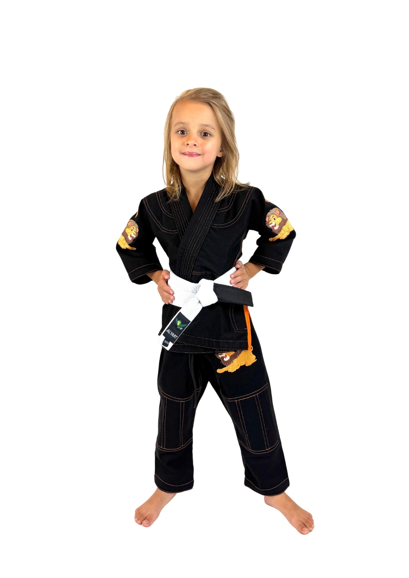 ALYART Kids Lion Jiu Jitsu Gi