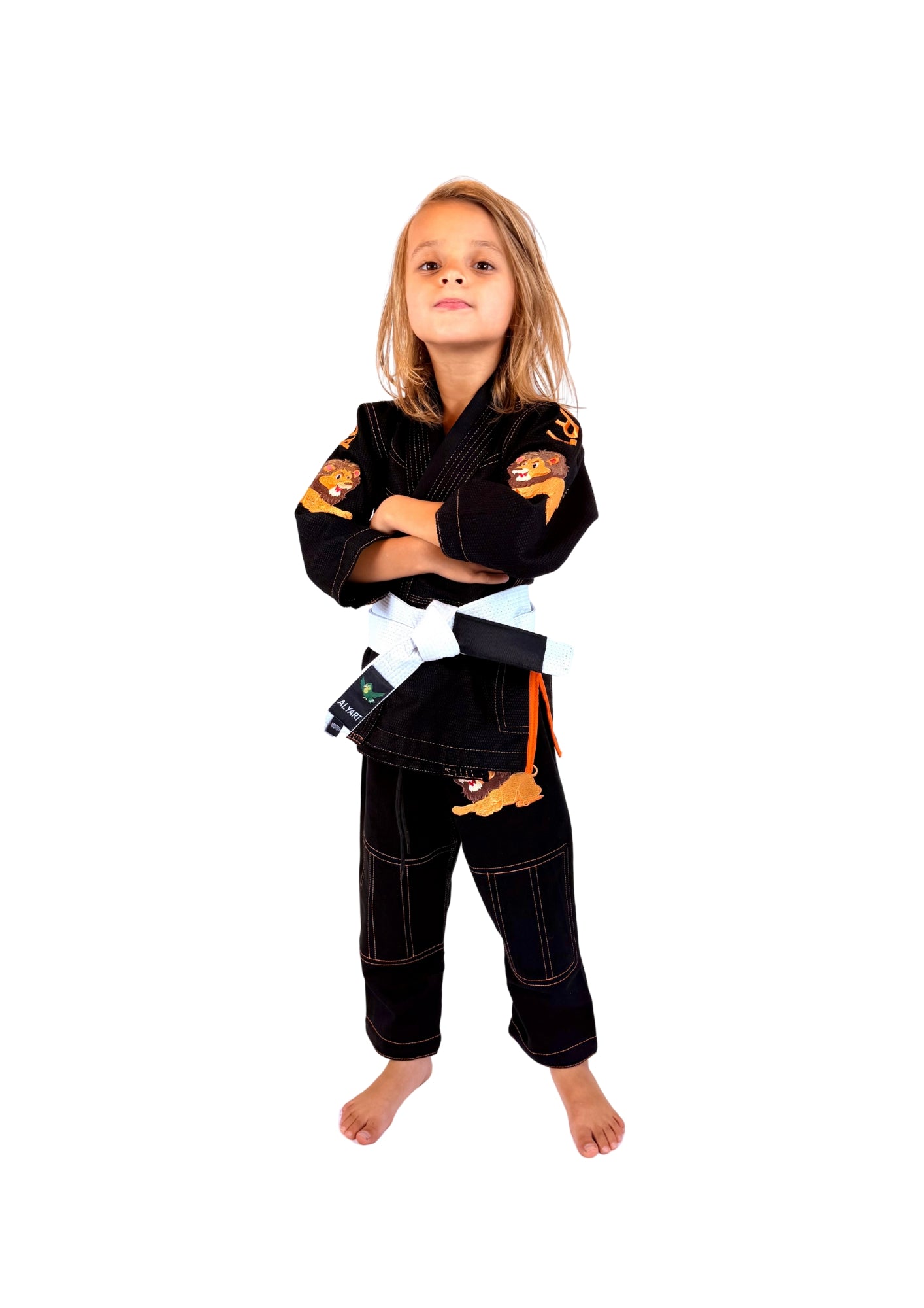 ALYART Kids Lion Jiu Jitsu Gi