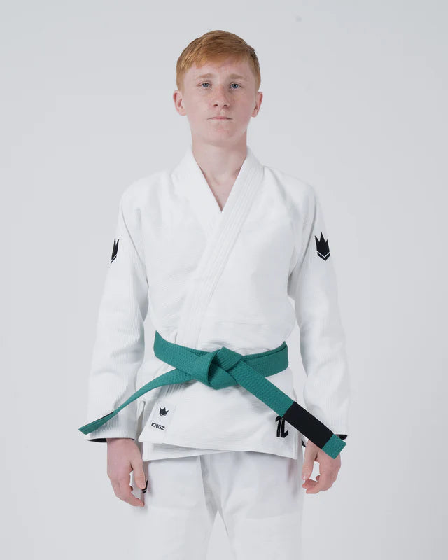 Kingz The ONE V2 Kids BJJ Gi - Weiss