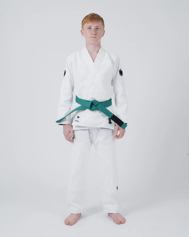 Kingz The ONE V2 Kids BJJ Gi - Weiss