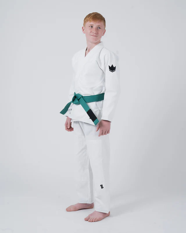 Kingz The ONE V2 Kids BJJ Gi - Weiss