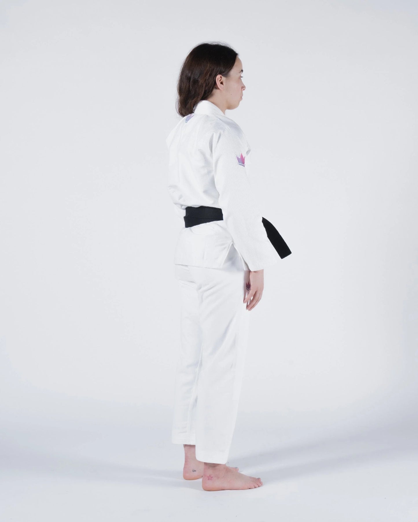 Gi Jiu Jitsu pour femmes Kingz Empowered - Blanc