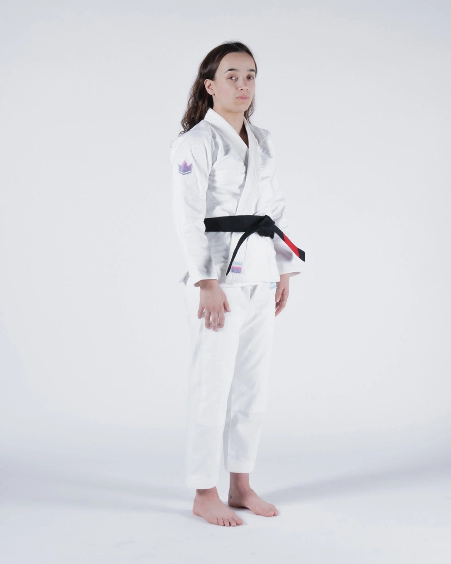 Gi Jiu Jitsu pour femmes Kingz Empowered - Blanc