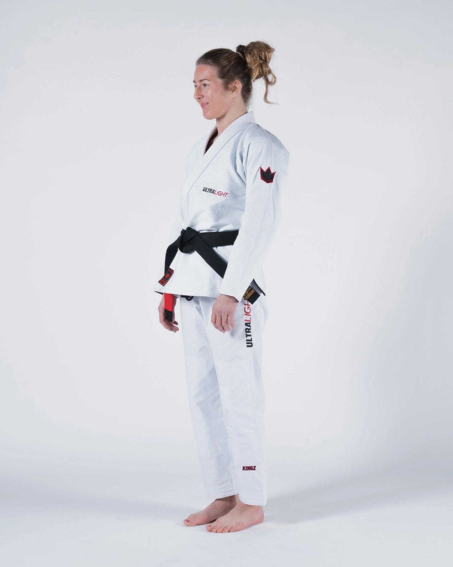 Gi de Jiu Jitsu Brésilien Kingz Ultralight 2.0 pour Femme - Blanc