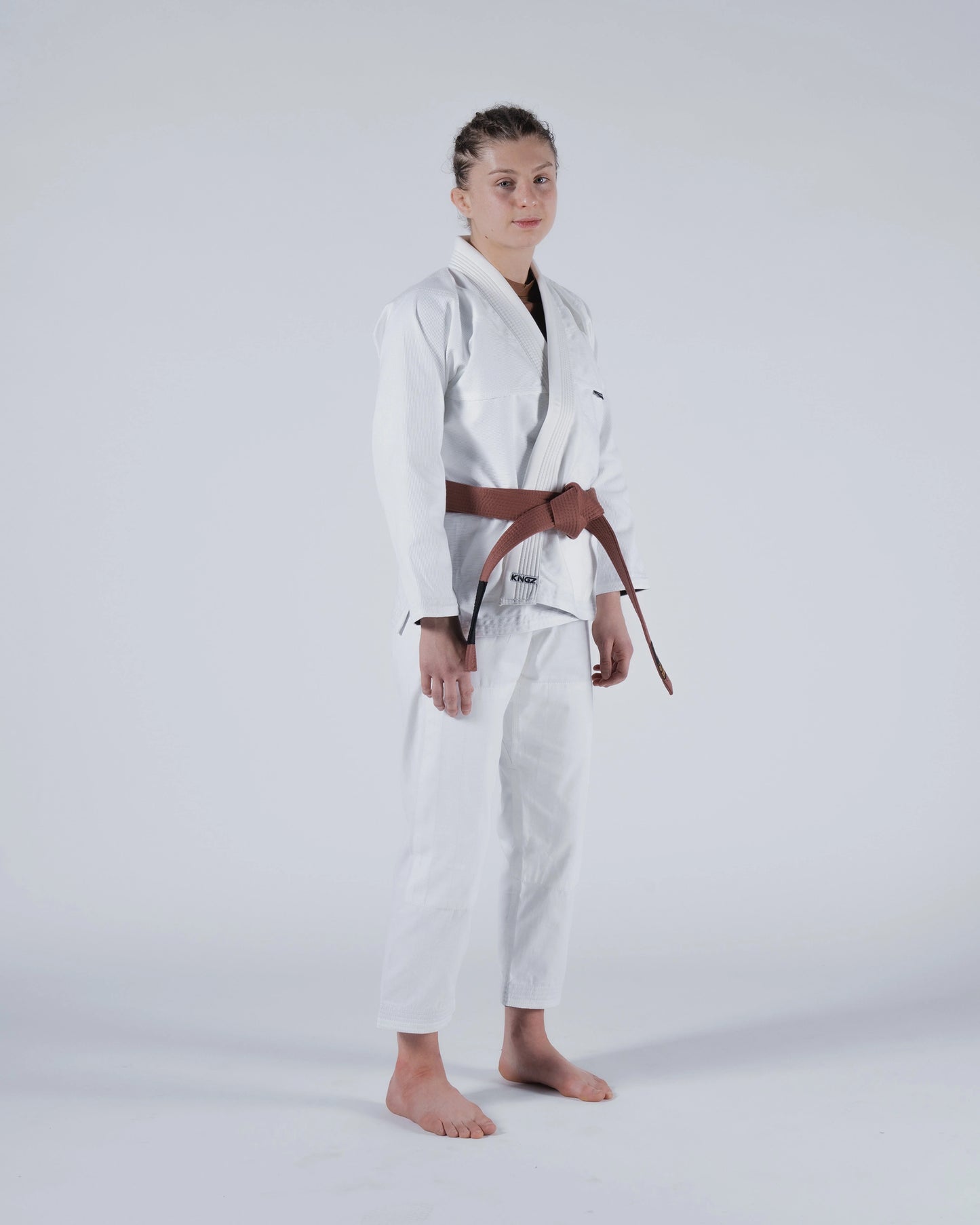 KINGZ Kore V2 Women's Jiu Jitsu Gi - Weiss