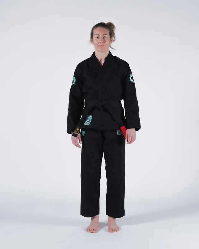 Kingz Classic 3.0 Frauen Jiu Jitsu Gi - Schwarz - FIGHTWEAR